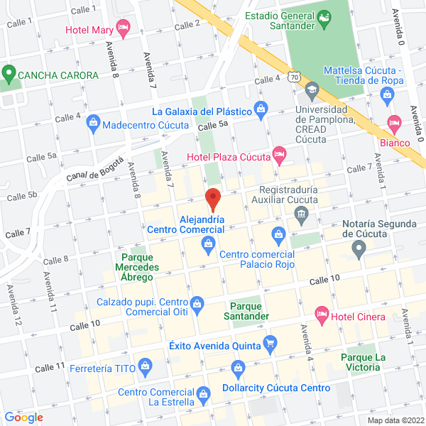 Map of Supermercado Los Montes