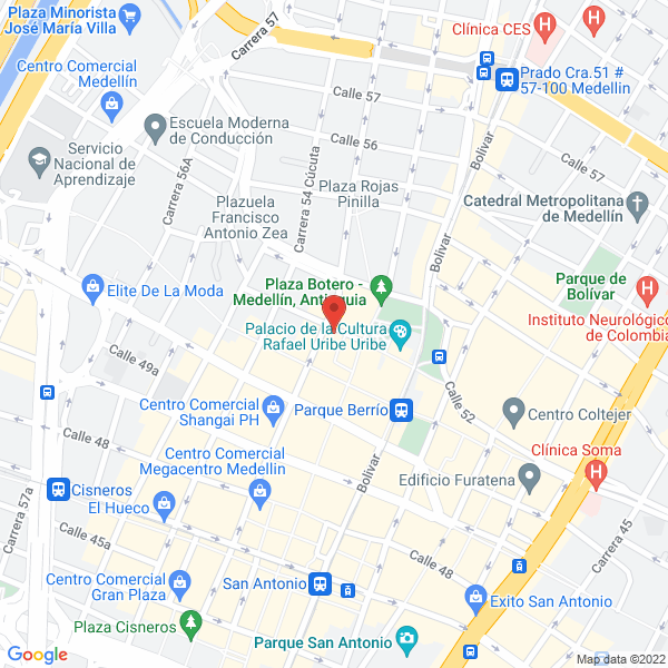 Mapa de Supermercado Pineda Jaramillo