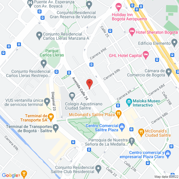 Mapa de Supermercado San Martin
