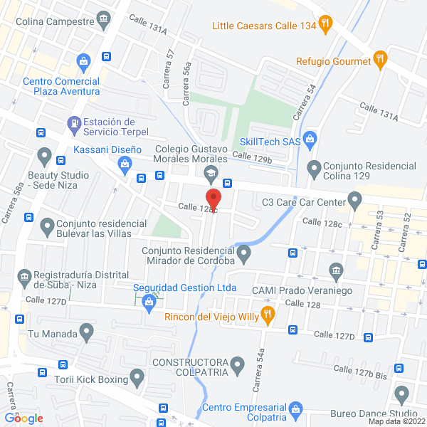 Mapa de Supermercado Venfruver