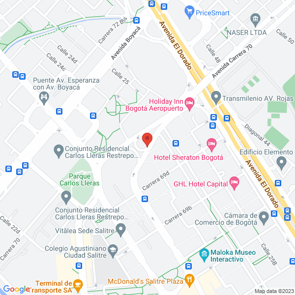 Mapa de Supermercado Y Cigarreria Sauzalito