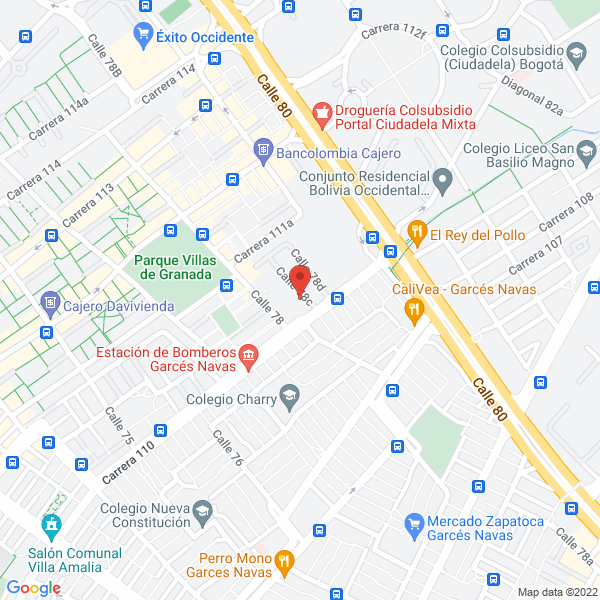 Mapa de Suplir Sillas Y Oficinas