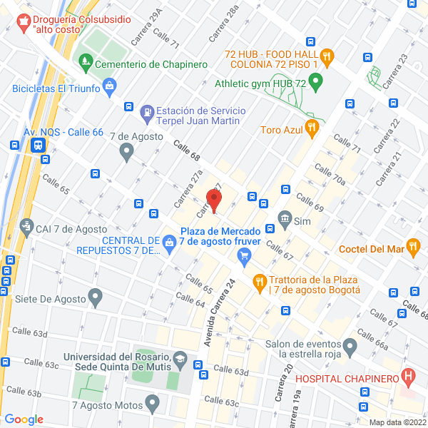Mapa de Surtirepuestos La 26