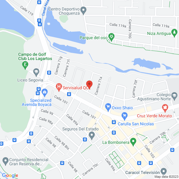 Mapa de Synergia Consultoría Y Gestión S.A.