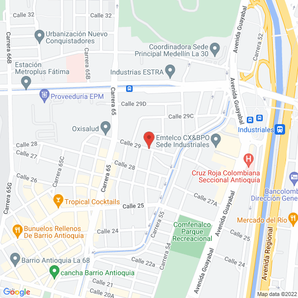 Mapa de Taller Industrial Elkin Castaño