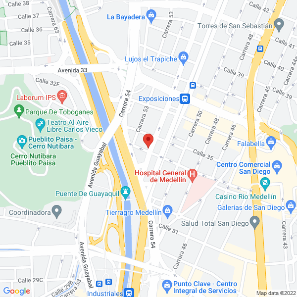 Mapa de Taller Industrial Elkin Escudero