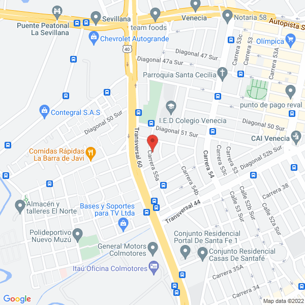 Mapa de Trabajos Soñados Ltda.