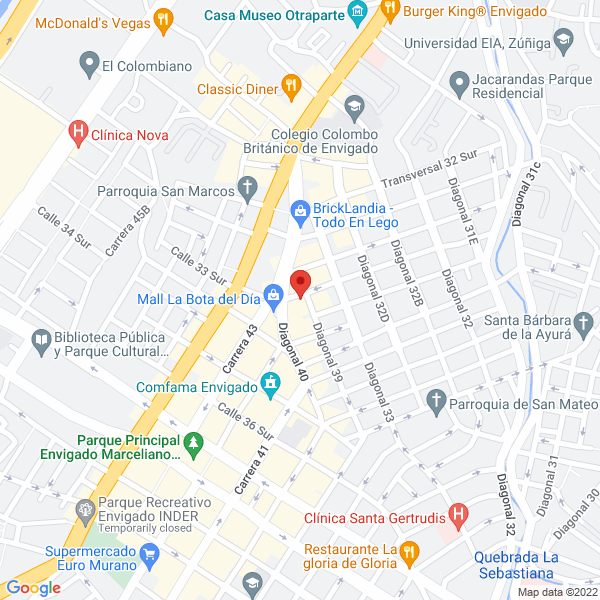 Mapa de Traducciones Dasago
