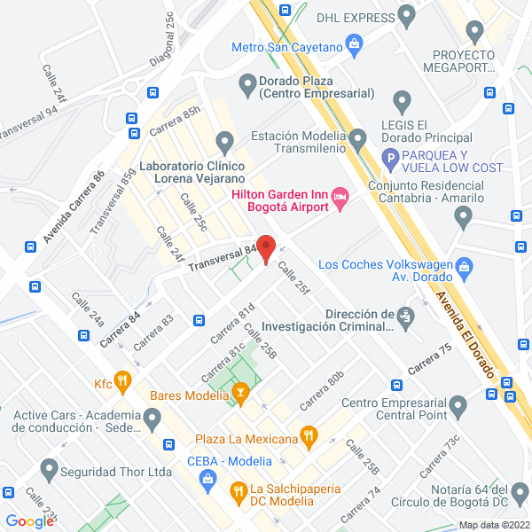 Mapa de Trans Inhercor Ltda.
