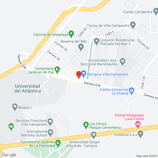 Map of Transcont Ltda.