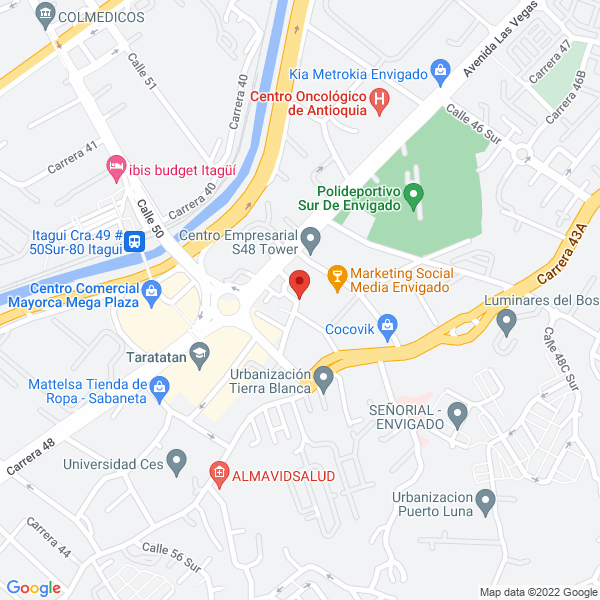 Mapa de Transopen S.A.S