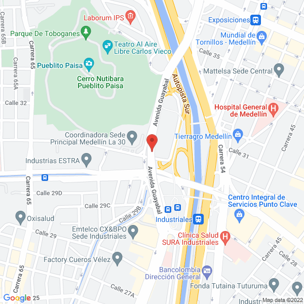 Mapa de Servicios De Recursos De Empleo