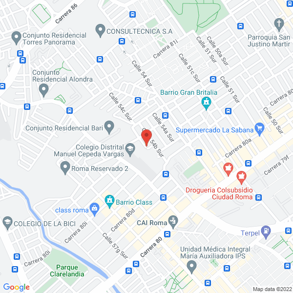 Mapa de Servicios Electroindustriales León Ltda.