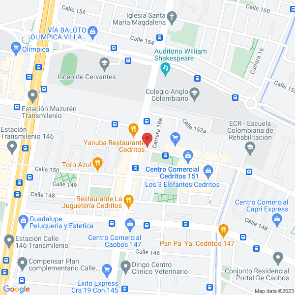 Mapa de Pyramid Consulting Systems Services