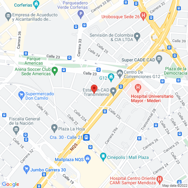 Mapa de Qualyplasticos Ltda