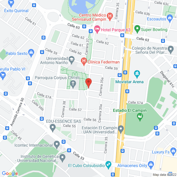 Mapa de Amalia Café