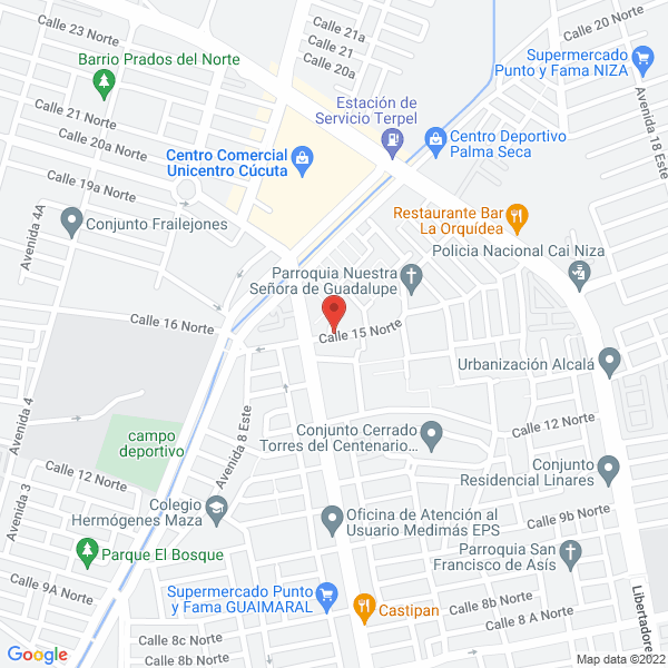 Map of Quesos Cifuentes