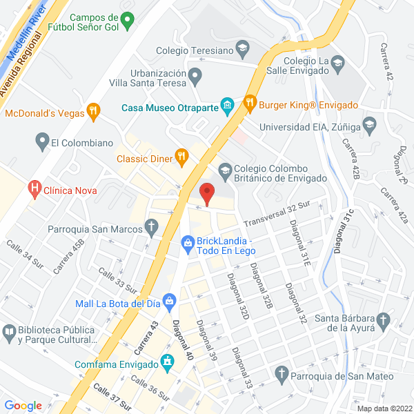Mapa de Tamales Doña Fanny