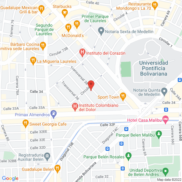 Mapa de Tamayo Yepes Francisco Luis