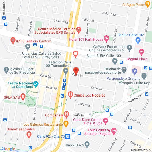 Mapa de Quiruhealth S.A.S.