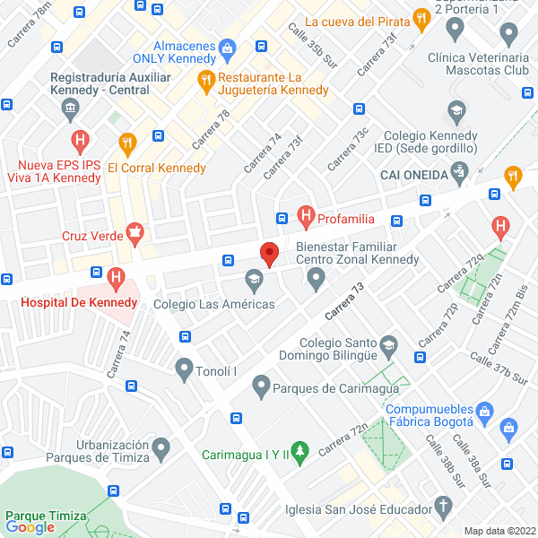 Map of Ra Logistica S.A.S.
