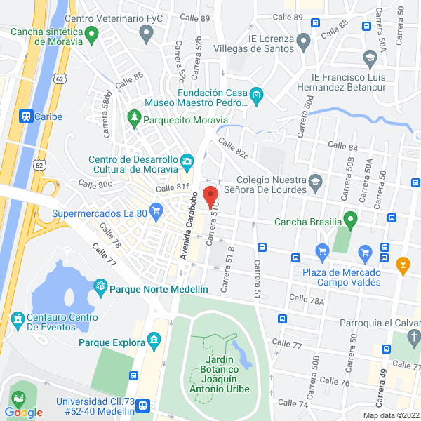 Mapa de Radiadores David