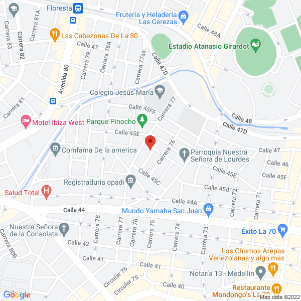 Mapa de Sipi S.A.S