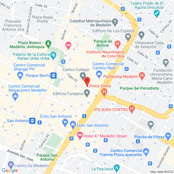 Mapa de Sistemas Avanzados Integrales S.A.S
