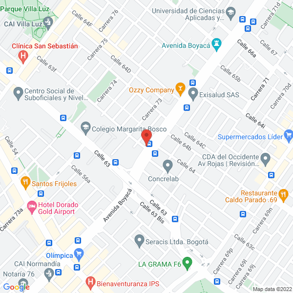 Mapa de Sistemas Odontomédicos Ltda