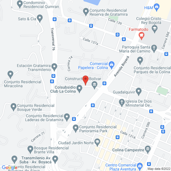 Mapa de Sofiex Ltda.