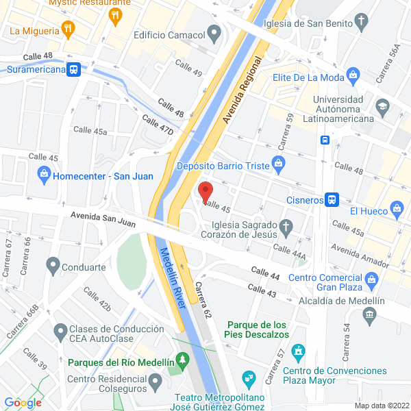 Mapa de Servidodge