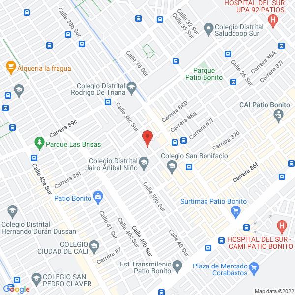 Mapa de Servifamiliar