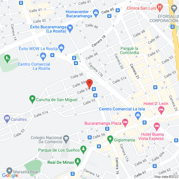 Map of Sescorp