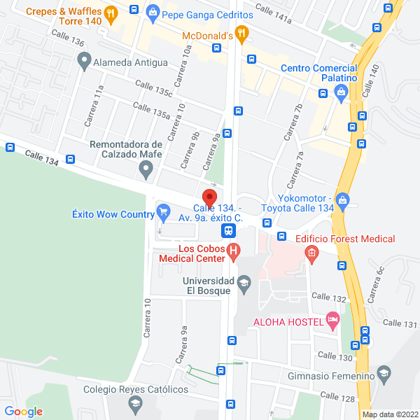 Mapa de Sew Quick