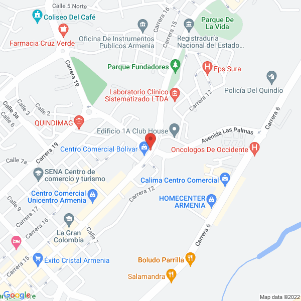 Map of Transportes Feda
