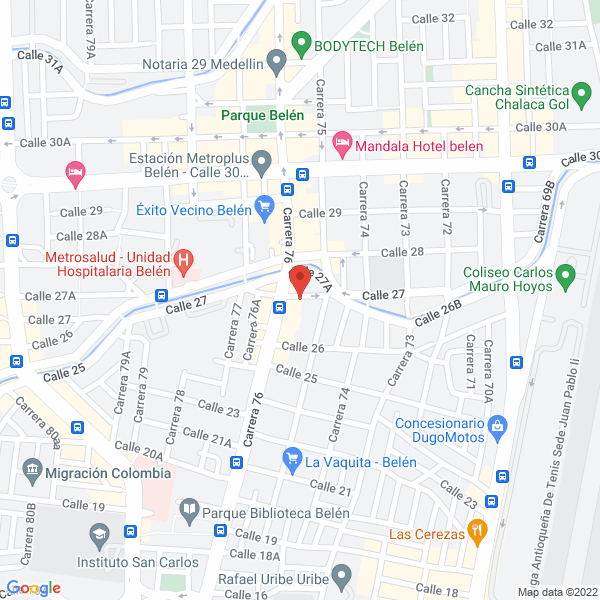 Mapa de Transportes H.A S.A.S