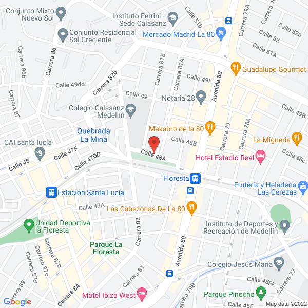 Map of Tributarias Y Contables