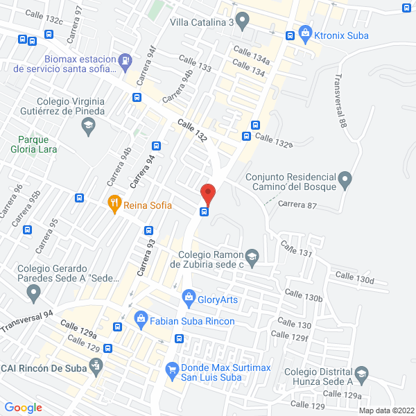 Mapa de Academia Adem