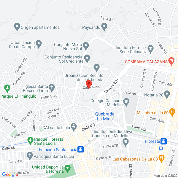 Mapa de Truchas Del Páramo