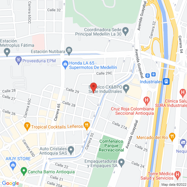 Mapa de Metal Ceramicas Velez