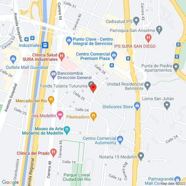 Mapa de Taller J.F.R.