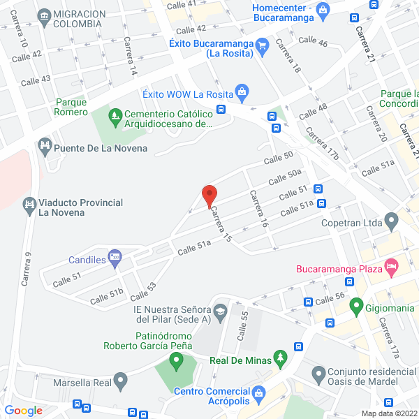 Map of Taller J.T.