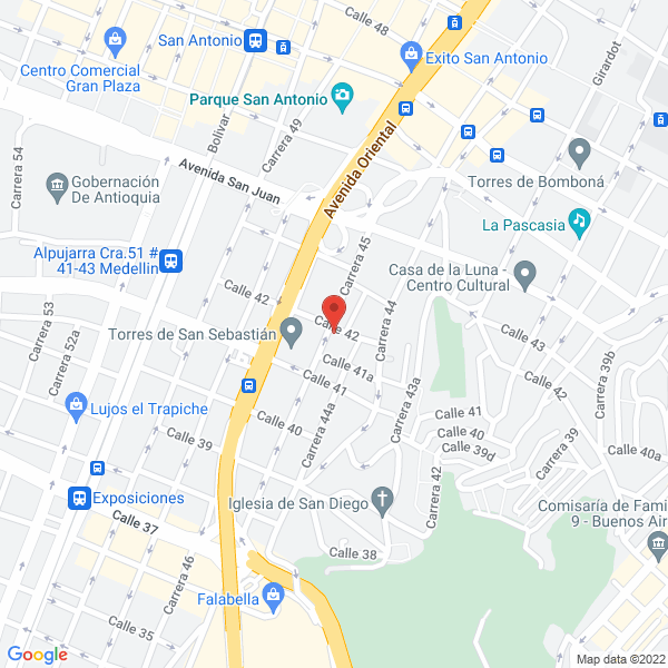 Mapa de Taller Marín