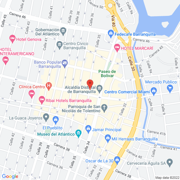 Map of Taller Segundo