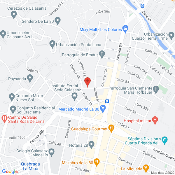Mapa de Redline Miniteca