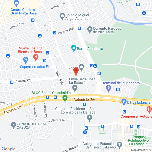 Mapa de Romers Dent