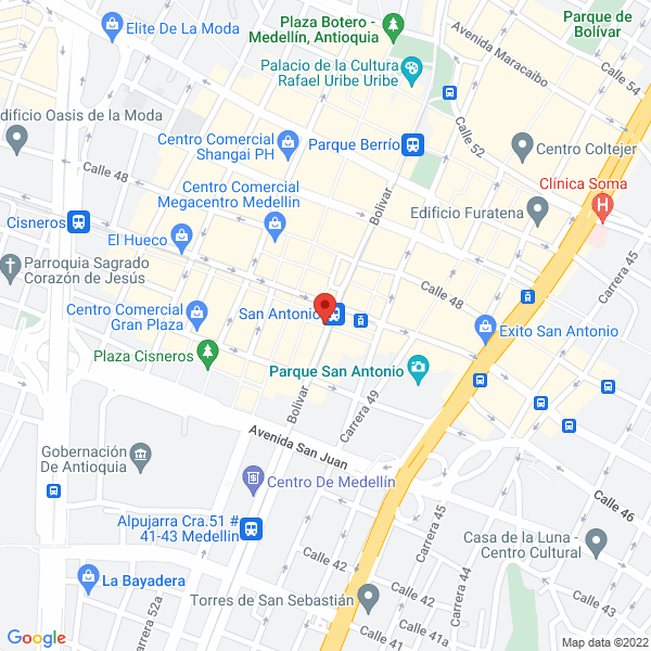 Mapa de Roosvelt Tennis