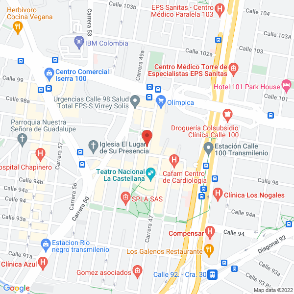Mapa de S M R Ingenieros S.A.S.