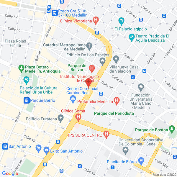 Mapa de Oral Estetic Group Sas