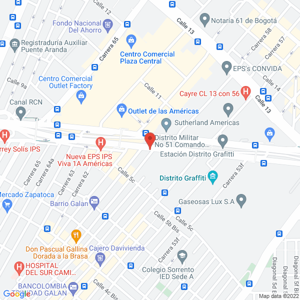 Mapa de Systemgroup Sas